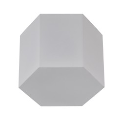 Μη Φωτιζόμενο Διακοσμητικό Από Χάλυβα Σε Διάφορα Μεγέθη Και Λευκό Χρώμα, DARK BLEND LUCIDO