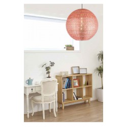 Κρεμαστό Φωτιστικό Μονόφωτο Σε Δύο Χρώματα ø50cm 1xE27 Bolla LUCIDO