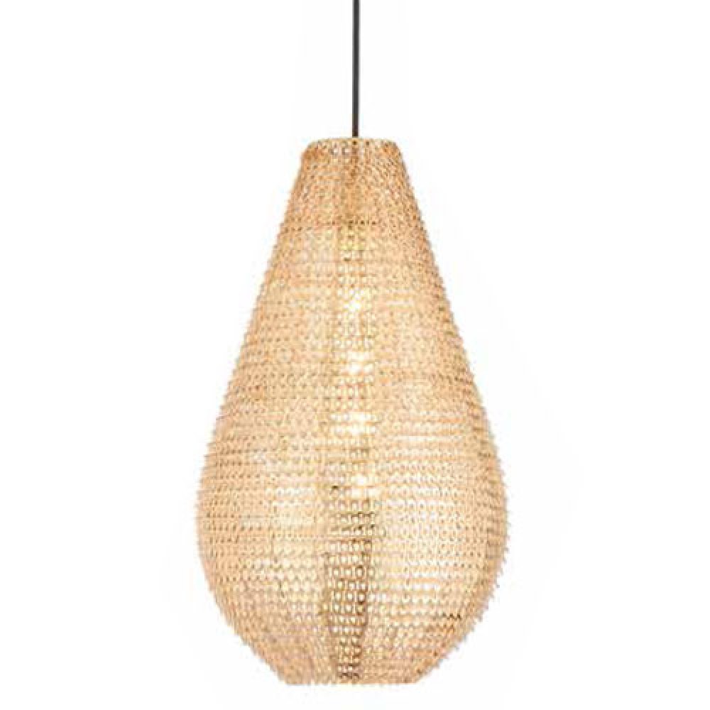 Κρεμαστό Φωτιστικό Μονόφωτο Σε Δύο Χρώματα 1xE27 Goccia LUCIDO