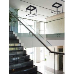 Led Φωτιστικό Οροφής Λευκό Αλουμινίου 100W 10000Lm 3000K, STARK LUCIDO