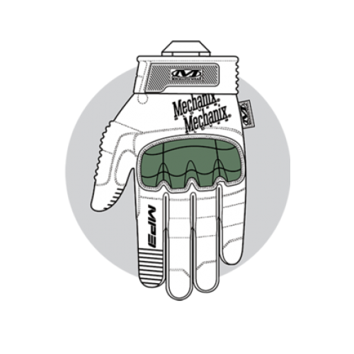Γάντια MECHANIX, M-Pact 3, Covert