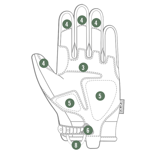 Γάντια MECHANIX, M-Pact 3, Covert