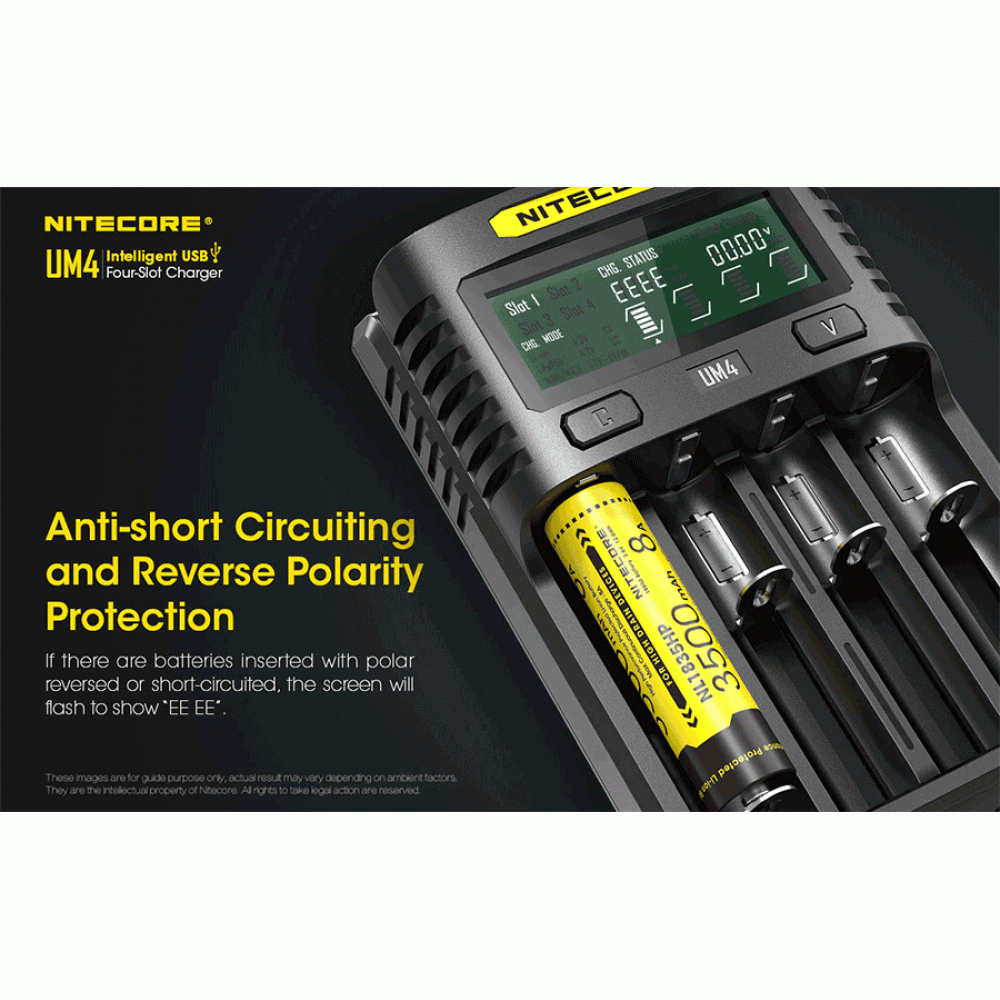 Φορτιστής NITECORE UM4