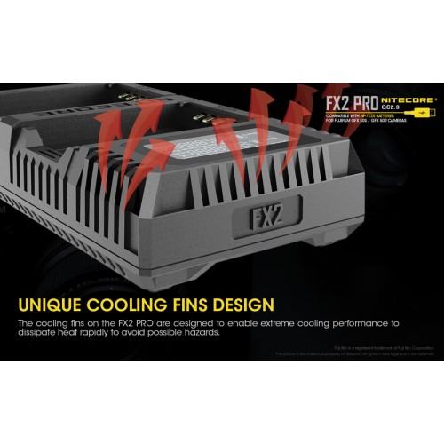 Φορτιστής NITECORE FX2 Για Fujifilm NP-T125