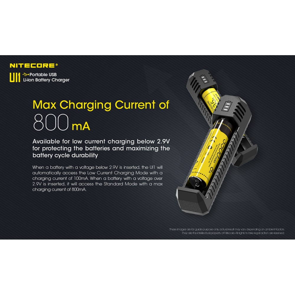 Φορτιστής NITECORE UI1