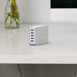 Τροφοδοτικό USB, NITECORE UA55 Desktop Adaptor, 10A/50w High