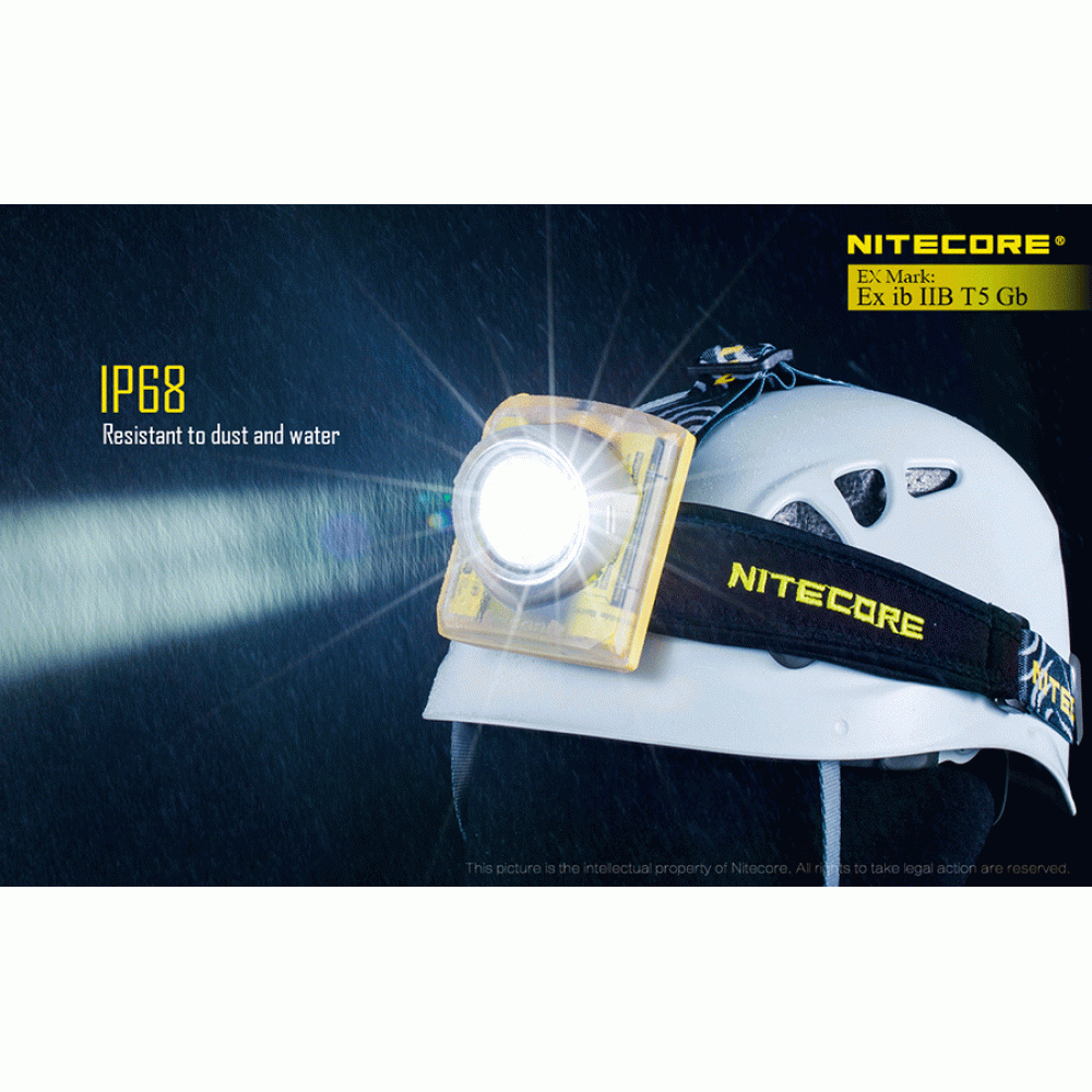 Επαγγελματικός Φακός LED NITECORE EXPLOSION-PROOF EH1, Κεφαλής Αντιεκρηκτικός