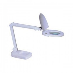 Φακός Μεγεθυντικός Επιτραπέζιος (5X) & Καπάκι 22W 6025-8-6 BYN