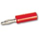 Φις Τύπου Banana Κόκκινο Με Βίδα Και Στερέωση Καλωδίου Διατομής 2,5mm Amarad