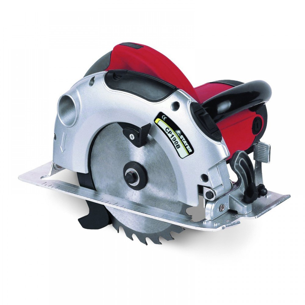 Δισκοπρίονο Για Ξύλο Χειρός 1800W 190x2.6x30 CP 190 B STAYER