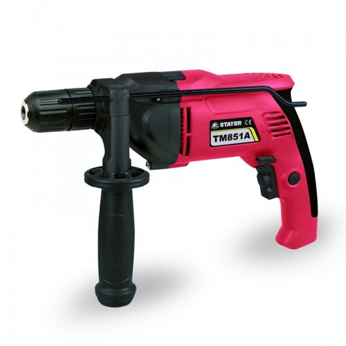 Κρουστικό Δράπανο 850W 13Ø Με Τσοκ UNF TM 851 AK STAYER