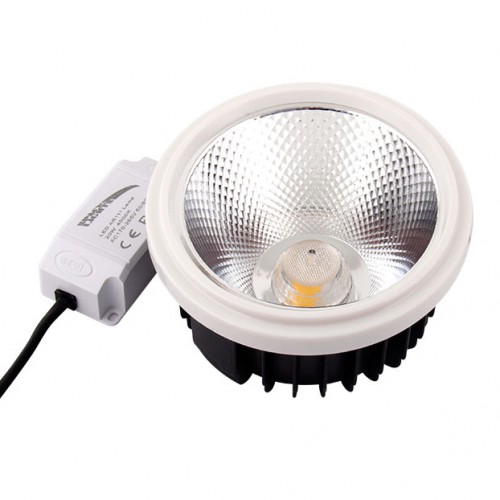 LED Λάμπα AR111 COB 20W 15º 220V + Driver Space Lights