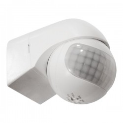 Σένσορας Κίνησης Υπέρυθρων Τοίχου IP44 max800W Spotlight