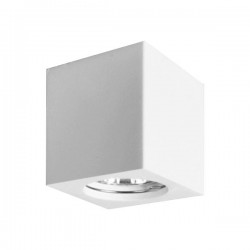 Τετράγωνο Γύψινο Σποτ Οροφής GU10 70x75 Spotlight