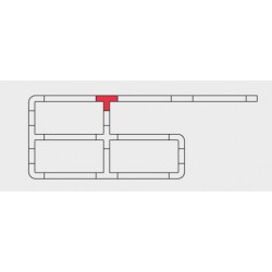 Σύνδεσμος Τ Τριφασικής Ράγας 4 Καλωδίων Μαύρο Spotlight