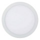 Στρογγυλό LED Panel Slim Downlight 12W SMD Λευκό Σώμα SpotLight
