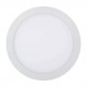Στρογγυλό LED Panel Slim Downlight 15W SMD Λευκό Σώμα SpotLight