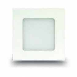 Τετράγωνο LED Panel Slim Downlight 6W SMD SpotLight