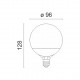 LED Λάμπα E27 12W Globolux G95 Spotlight
