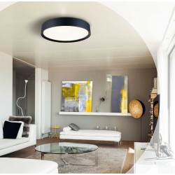 Πλαφονιέρα Οροφής Μεταλλική Με PVC Σε Λευκό Χρώμα ALESSIO 4xE27 450Ø VIOKEF