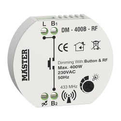MASTER DIMMER KYTIOY 400W LED (ΤΗΛΕΧΕΙΡΙΣΜΟΣ BUTTON & RF) DM-400B-RF