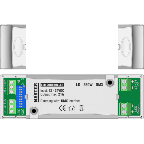LD-250W-DMX Master LED CONTROLLER DMX-512 (1_Channel)