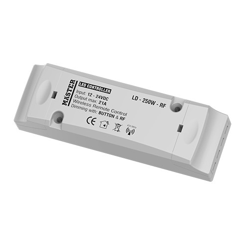 Dimmer Master LED CONTROLLER (BUTTON & RF) LD-250W-RF
