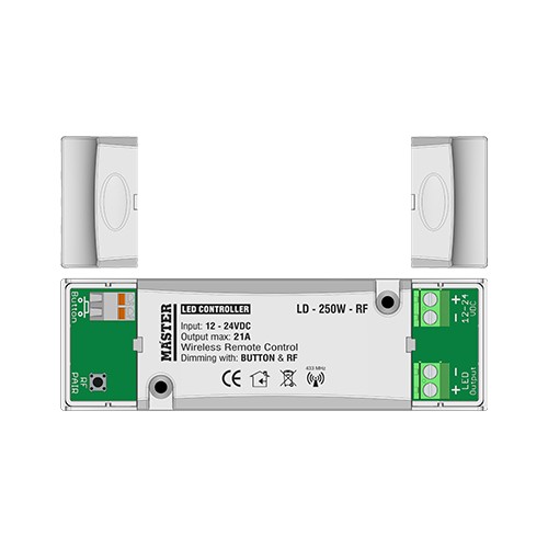 Dimmer Master LED CONTROLLER (BUTTON & RF) LD-250W-RF