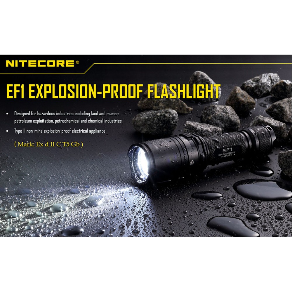Επαγγελματικός Φακός LED NITECORE EXPLOSION-PROOF EF1