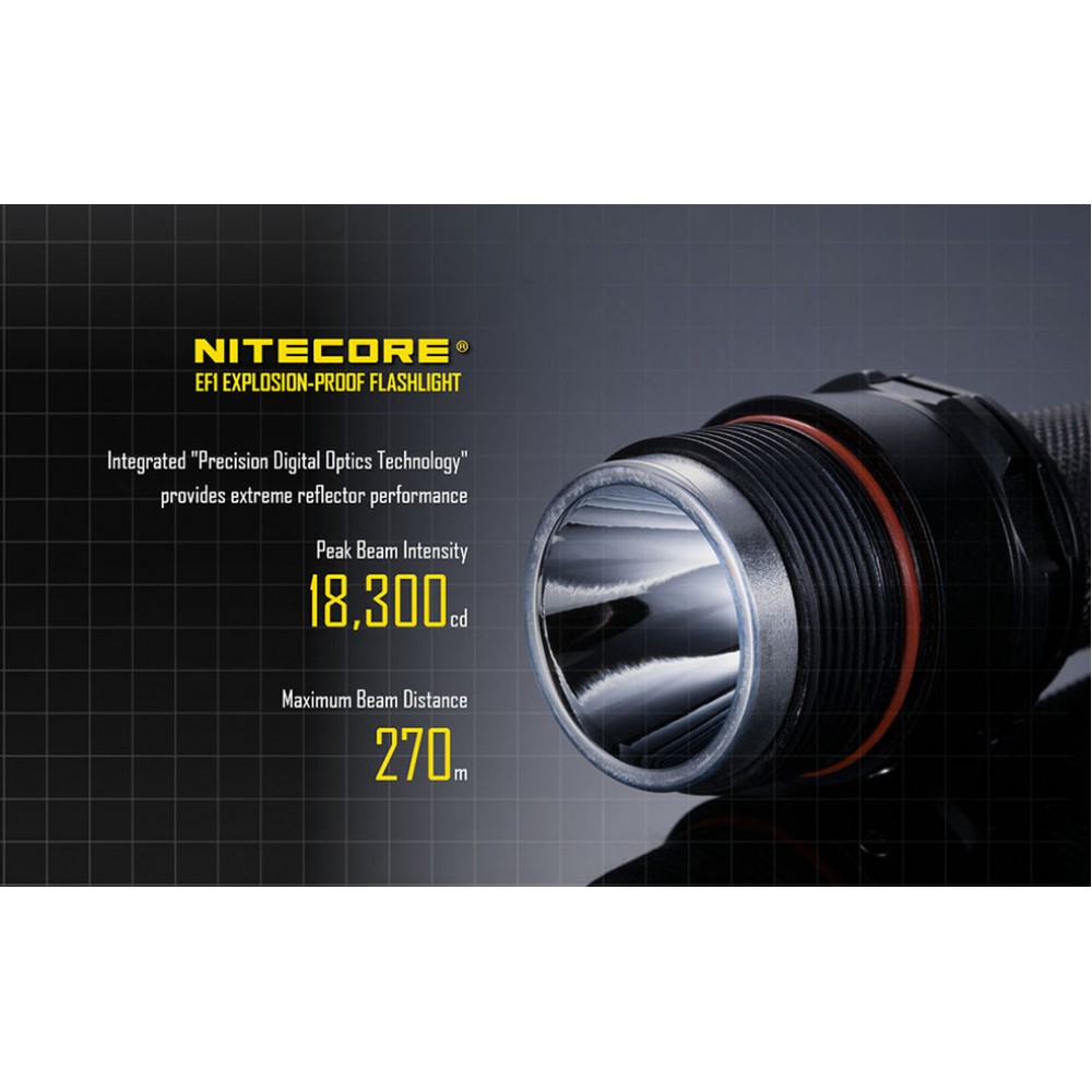 Επαγγελματικός Φακός LED NITECORE EXPLOSION-PROOF EF1