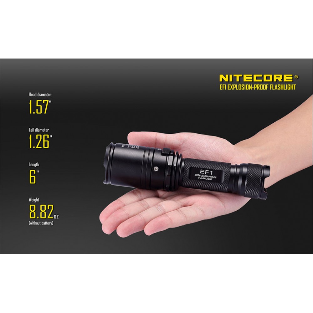Επαγγελματικός Φακός LED NITECORE EXPLOSION-PROOF EF1