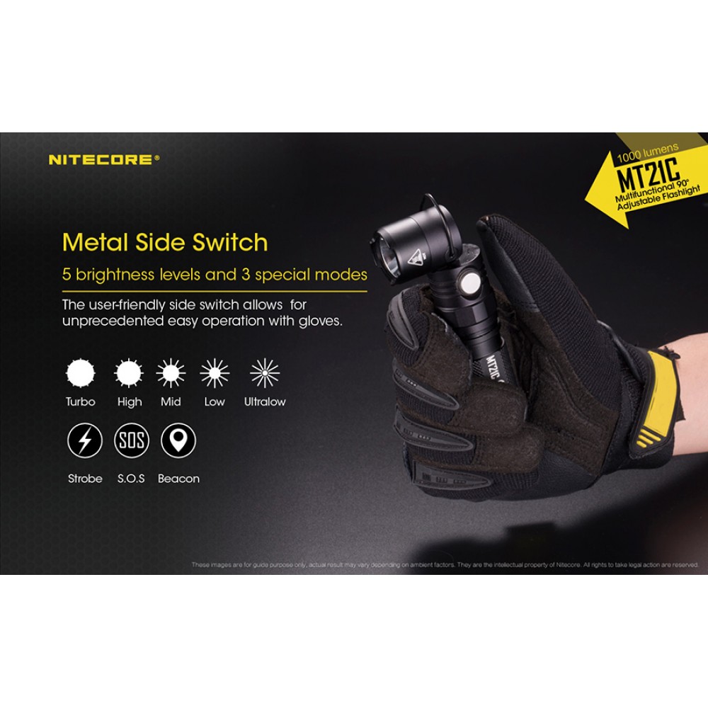 Επαγγελματικός LED Φακός  NITECORE MULTI TASK MT21C