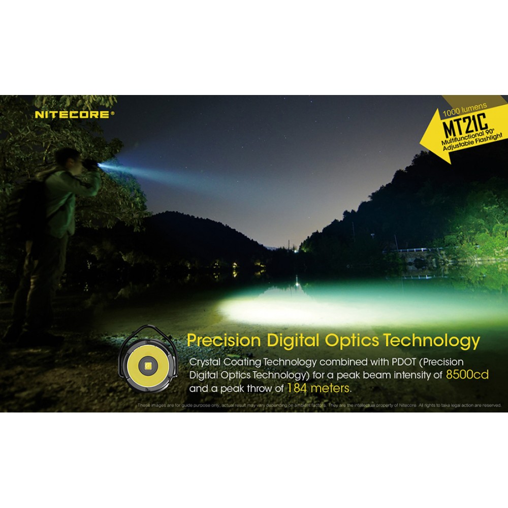 Επαγγελματικός LED Φακός  NITECORE MULTI TASK MT21C