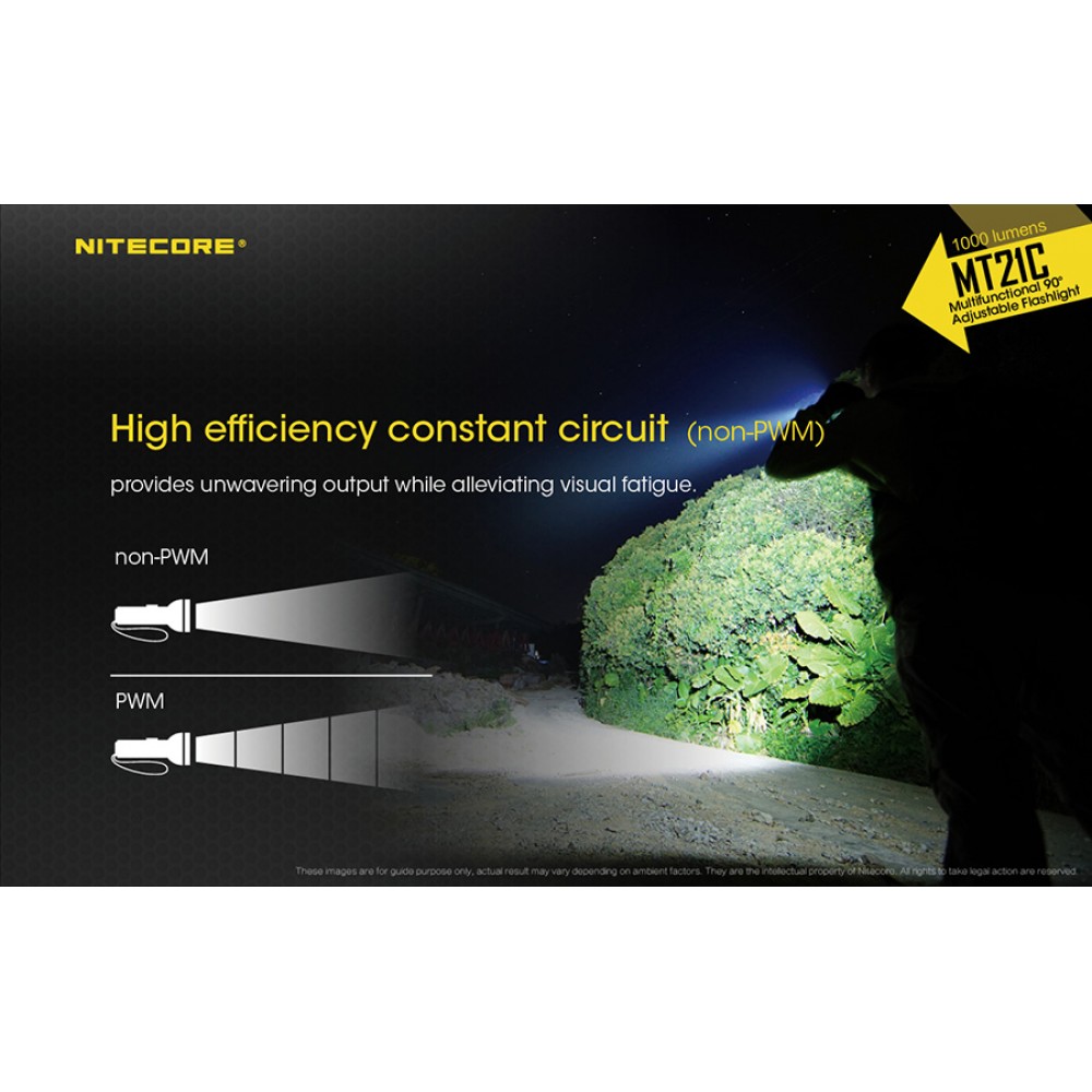 Επαγγελματικός LED Φακός  NITECORE MULTI TASK MT21C