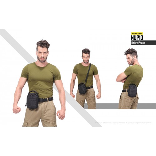 Τσαντάκι Από Nylon CORDURA Nitcore Tactical Pounch NUP10 Nitecore