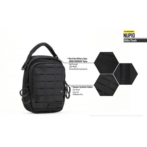 Τσαντάκι Από Nylon CORDURA Nitcore Tactical Pounch NUP10 Nitecore