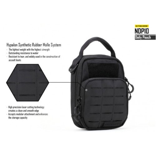 Τσαντάκι Από Nylon CORDURA Nitcore Tactical Pounch NDP10 Nitecore