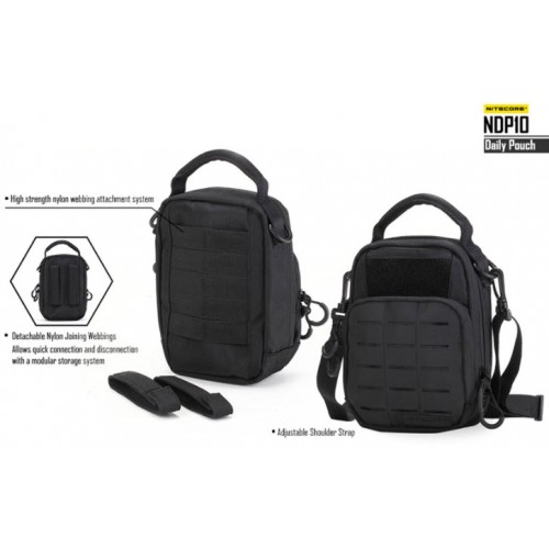 Τσαντάκι Από Nylon CORDURA Nitcore Tactical Pounch NDP10 Nitecore