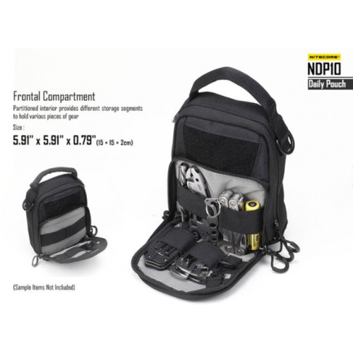 Τσαντάκι Από Nylon CORDURA Nitcore Tactical Pounch NDP10 Nitecore