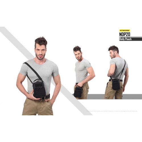 Τσαντάκι Από Nylon CORDURA Nitcore Tactical Pounch NDP20 Nitecore