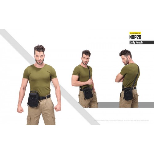 Τσαντάκι Από Nylon CORDURA Nitcore Tactical Pounch NDP20 Nitecore