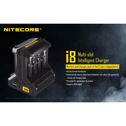 ΦΟΡΤΙΣΤΗΣ i8, Οχτώ Θέσεων NITECORE