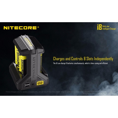 ΦΟΡΤΙΣΤΗΣ i8, Οχτώ Θέσεων NITECORE