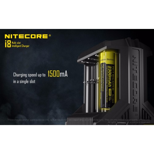 ΦΟΡΤΙΣΤΗΣ i8, Οχτώ Θέσεων NITECORE
