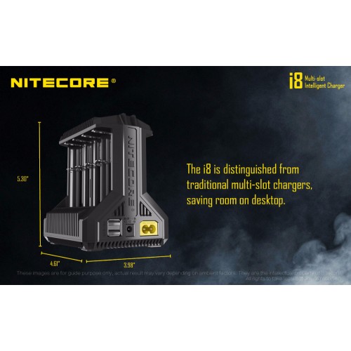 ΦΟΡΤΙΣΤΗΣ i8, Οχτώ Θέσεων NITECORE