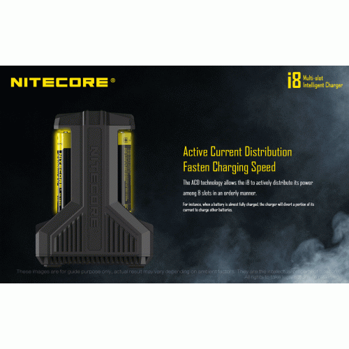 ΦΟΡΤΙΣΤΗΣ i8, Οχτώ Θέσεων NITECORE