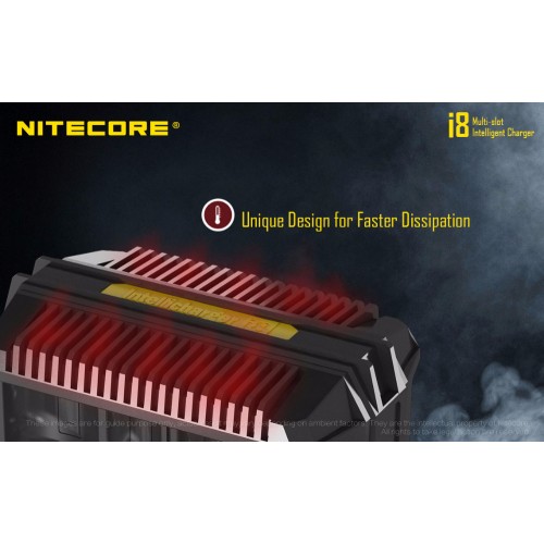 ΦΟΡΤΙΣΤΗΣ i8, Οχτώ Θέσεων NITECORE