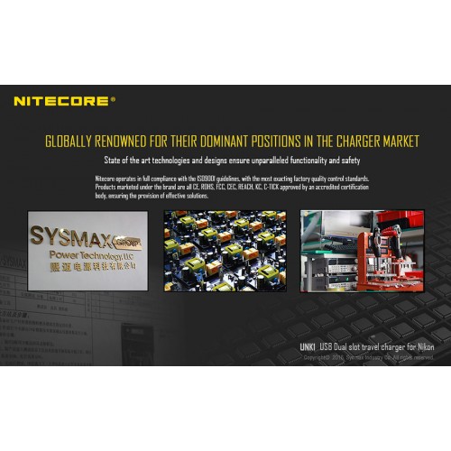 ΦΟΡΤΙΣΤΗΣ NITECORE UCN1 για CANON
