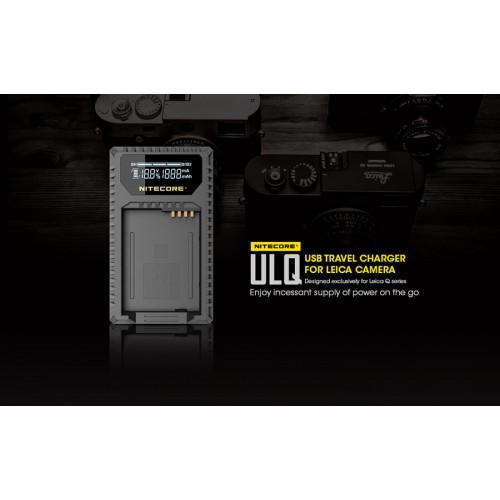 Φορτιστής NITECORE ULQ για Leica
